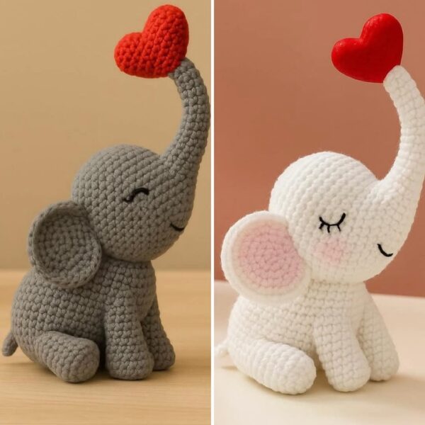 Elephant with a heart